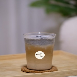 Iced Black Sesame Latte