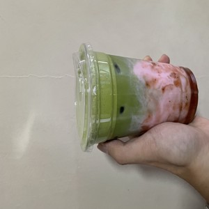 STRAWBERRY MATCHA LATTE