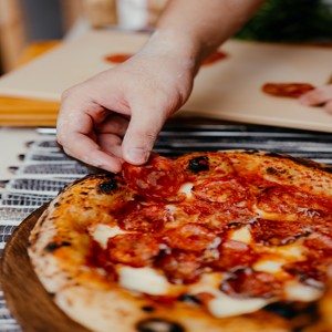 Neapolitan Spicy Salami Pizza