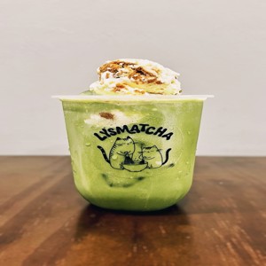 🍌 Iced Banana Pudding Matcha Latte