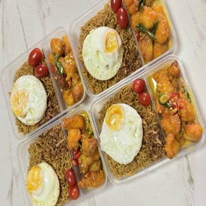 SECs Fried Laksa Tom Yum Prawns