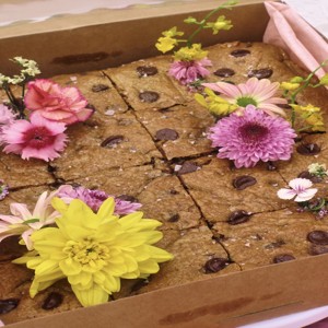 Wildflower Cookie Bars